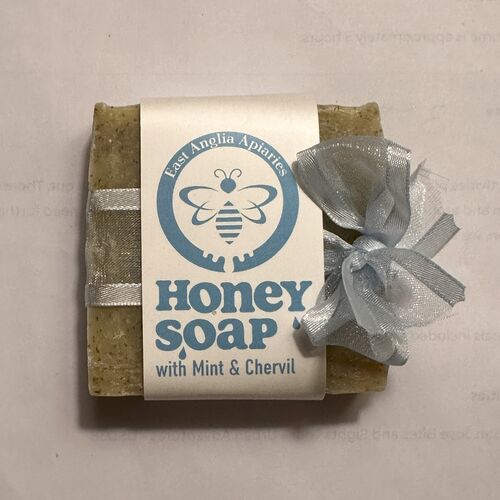 Beeswax and Honey Soap - Mint & Chervil