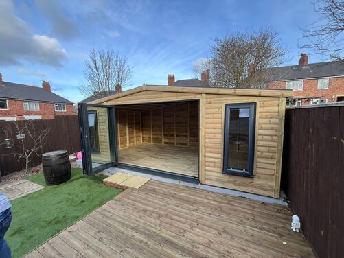 20x12 Apex Summer House / Home Bar