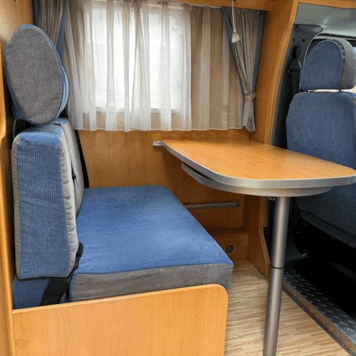 2006 Hymer Van 522 Fixed Bed Motorhome Silver Ford Transit LHD - 1 Owner 16yrs