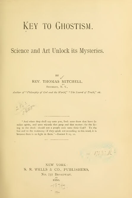 1880 | Key to Ghostism
