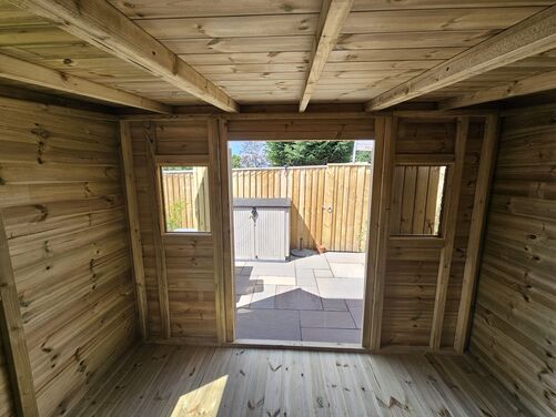 10x8 Pent Shed
