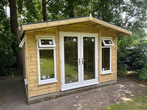 12x10 Apex Summer House