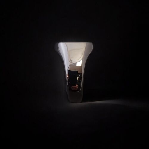 Cushion signet ring with English scrollwork