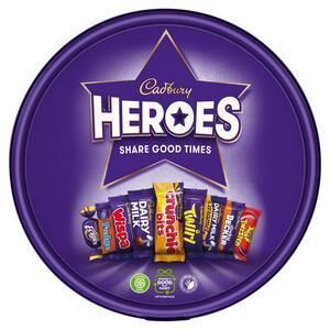 Cadbury Heroes Chocolate Box 550g