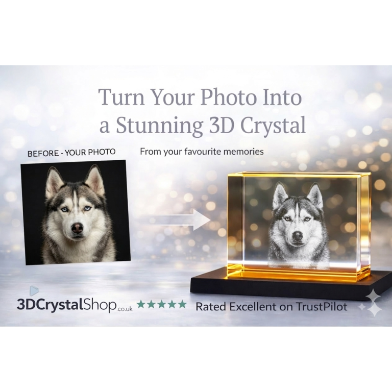 3d Crystal Shop | 3d crystal glass engraving | Personalised 3d engraving  | 3d crystal photo