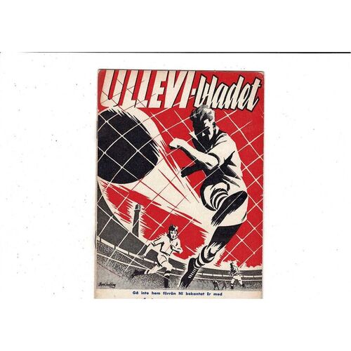 Kamraterna v Helsingborgs Swedish Football Programme 1959