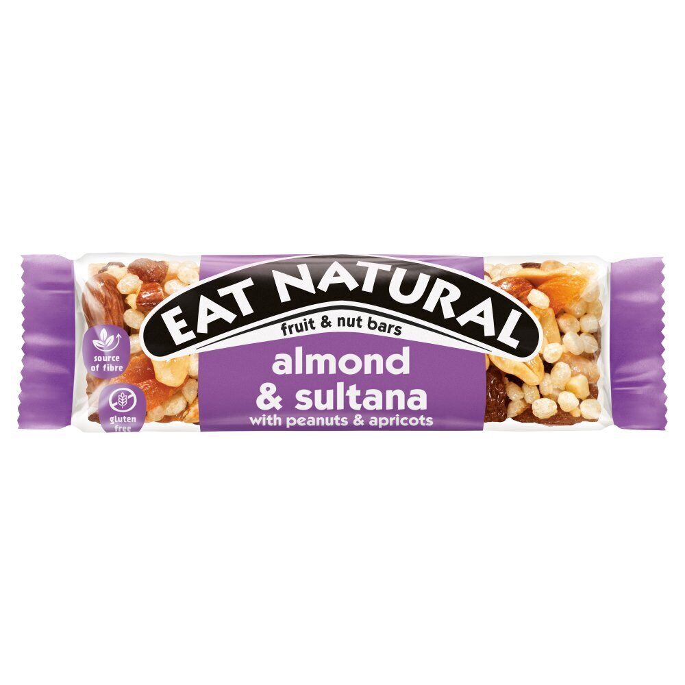 Eat Natural Almond & Sultana with Peanuts & Apricots Fruit & Nut Bars