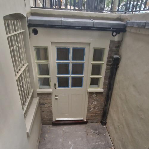 Door Repair and Lead Flashing Replacement