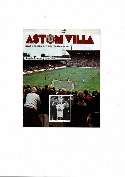 Football Programmes being listed today