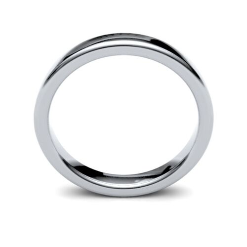 9ct 3mm court profile classic wedding ring