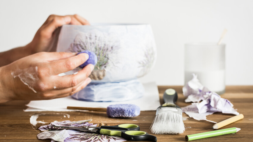 Deocoupage Pictures on Canvas