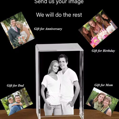 The Beautiful 3D Arran 10x6x6cm Crystal Block