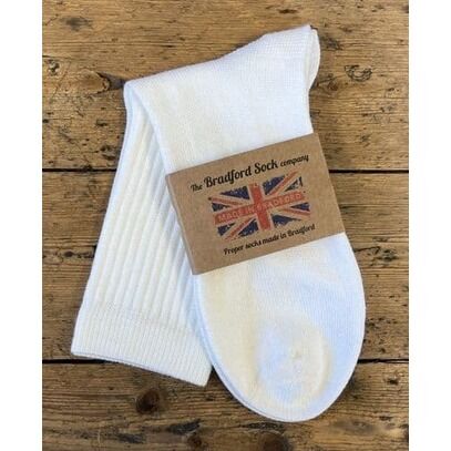 Bradford Crew Top Sock White