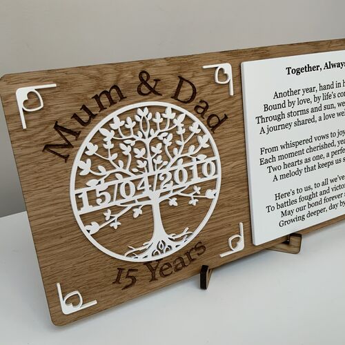 “Together Always” Anniversary Plaque
