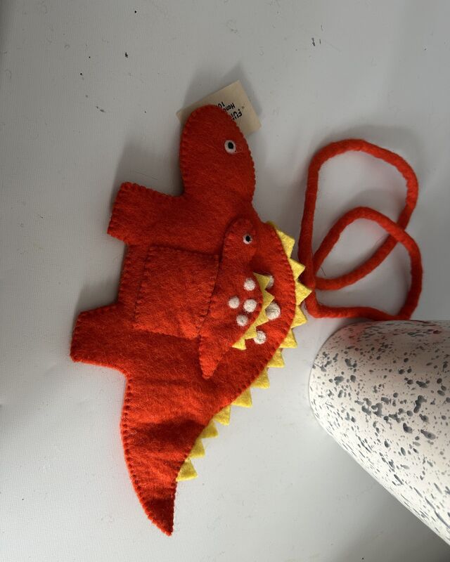 Dinosaurs puppet bag