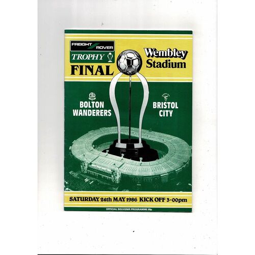 Freight Rover Daf & Autoglass Final  Football Programmes