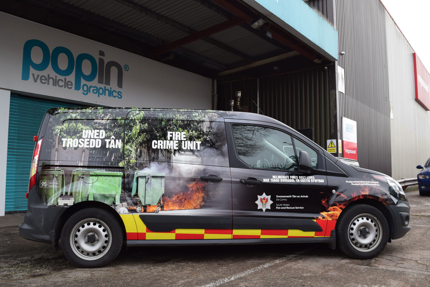 South Wales Fire - 2x Ford Transit Connect