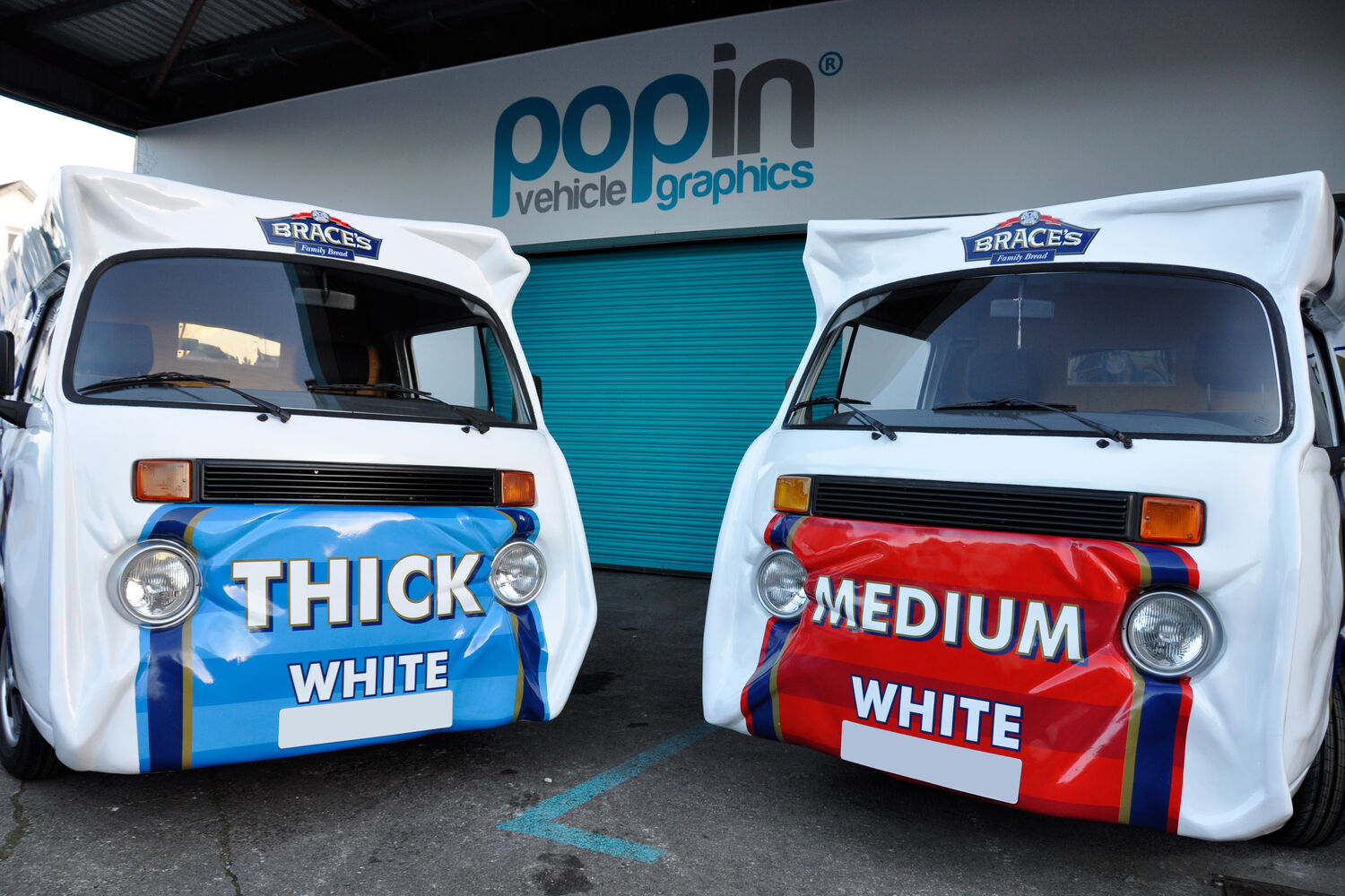 Braces Bakery Ltd - 2x Volkswagen Campervan