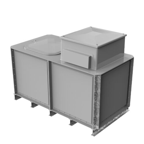 PW.2X1X1.IFB.AB - 2000 LITRE SECTIONAL WATER TANK, INTERNALLY FLANGED BASE (IFB) C/W FVH