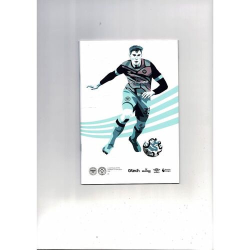 2023/24 Brentford v Sheffield United Football Programme