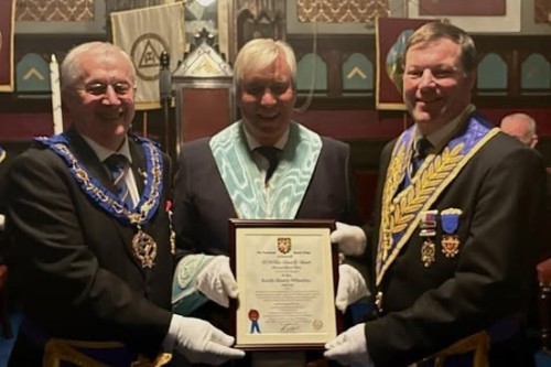 Celebrating the Masonic Journey of W. Bro. Keith Wheeler