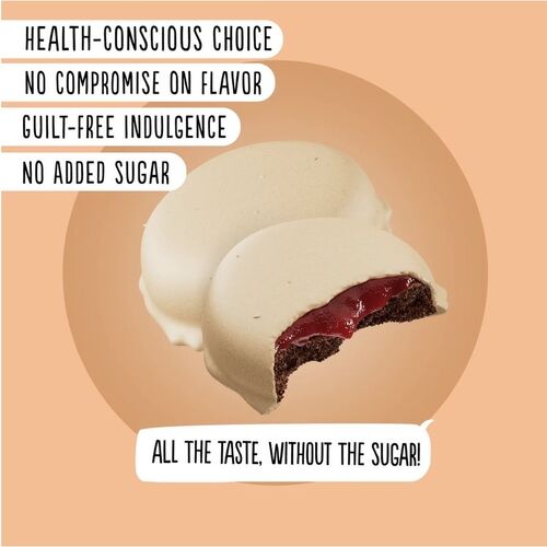 Diablo Diabetic No Added Sugar Strawberry & Peanut Cream Coating 100g