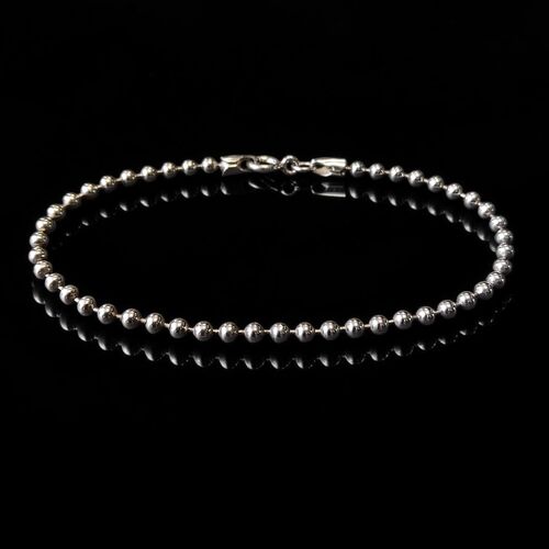 Sterling silver ball bracelet