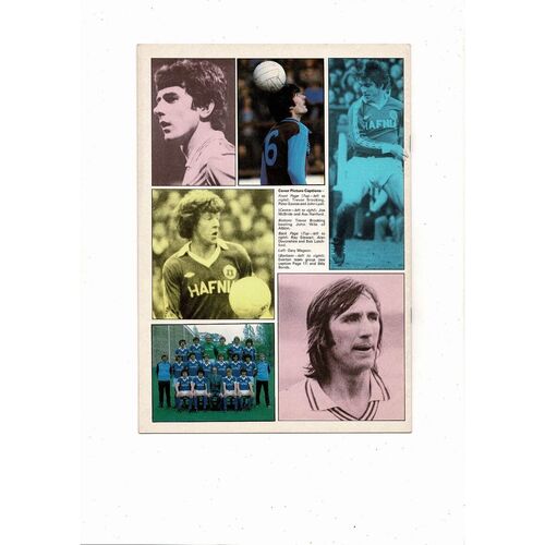 1980 West Ham United v Everton FA Cup Semi Final Football Programme @ Villa