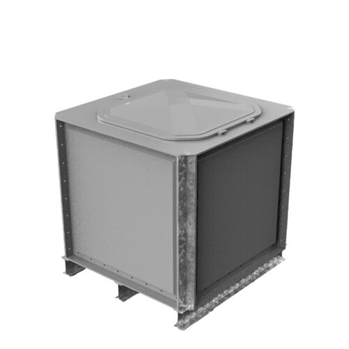 PW.1X1X1.IFB.AG - 1000 LITRE SECTIONAL WATER TANK, INTERNALLY FLANGED BASE (IFB)