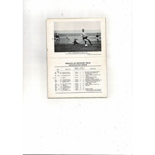 Tottenham Hotspur Football Handbook 1966/67