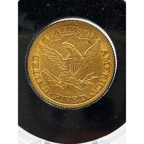 1881 Gold Liberty Head Half Eagle