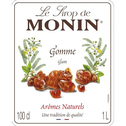 Gomme Syrup by Monin - 1 Litre