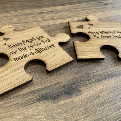 Retirement Jigasaw Coaster