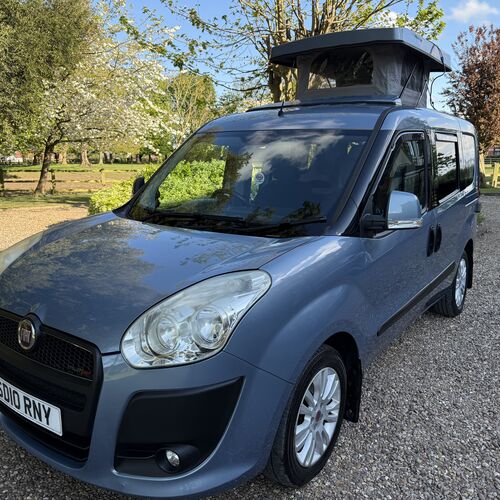 2010 Fiat Doblo Eleganza 1.6 Multijet Diesel Camper Van 2 Berth 89k Miles