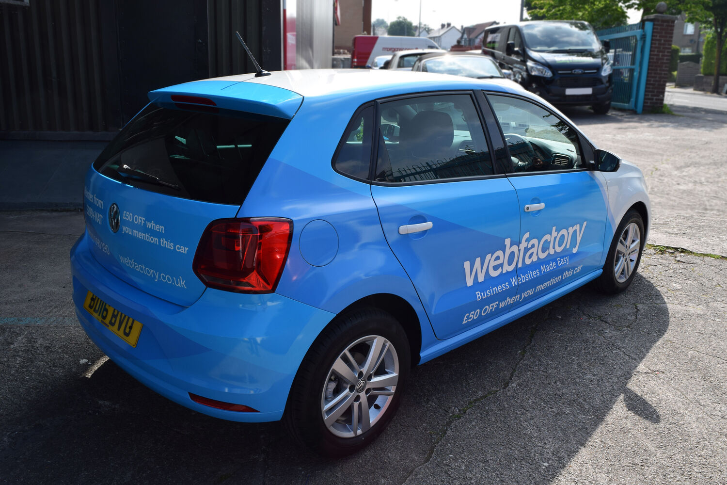 Webfactory Ltd - 2x Volkswagen Polo