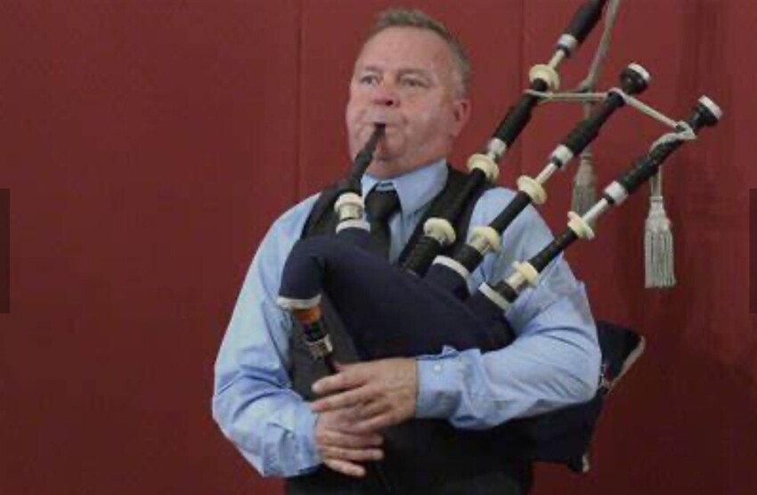 Stuart Liddell MBE, OSS wins overall at Uist and Barra solo piping competition