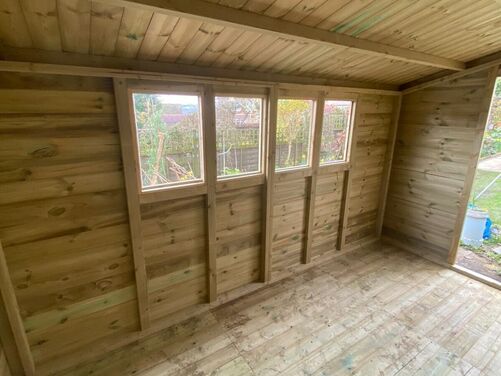 #A083 12x8 Apex Shed