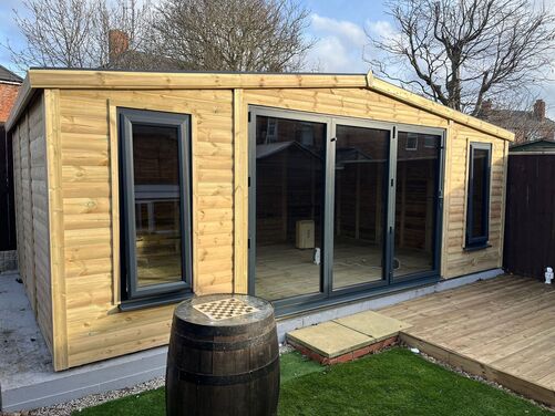 20x12 Apex Summer House / Home Bar