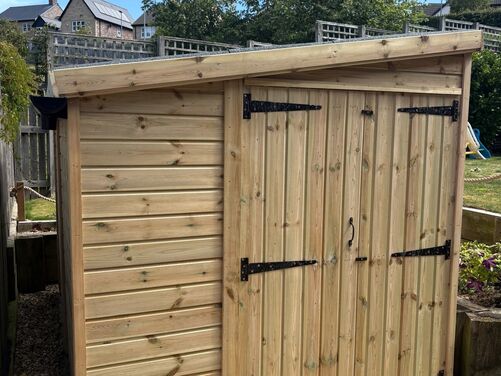 10x7 Pent Shed