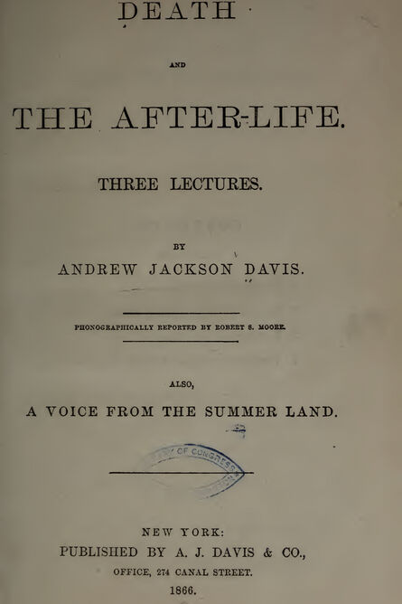 1866 | Death and The After-Life