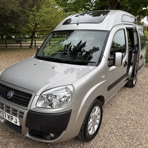 2007 (07)reg Fiat Doblo 1.4 Petrol Camper Van 65772 miles Motor Caravan