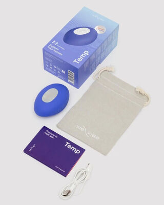We-Vibe Temp Lay On Clitoral Warming Vibrator Lavender