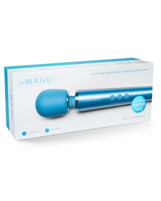 Le Wand Le Wand Petite Rechargeable Massager Blue
