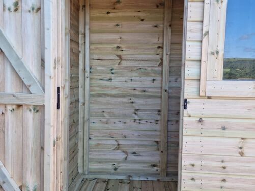 #P074 6x4 Pent Shed