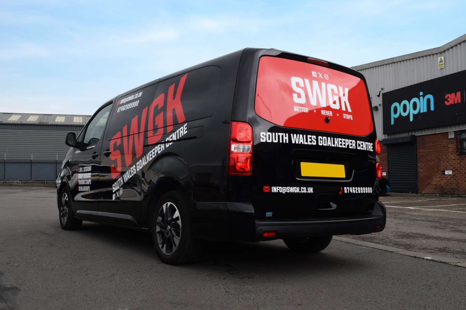South Wales Goalkeepers Centre - Vauxhall Vivaro