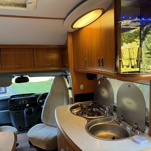 2008 Hobby Siesta 555 Motorhome Ford Transit Fixed Bed - 3 Berth