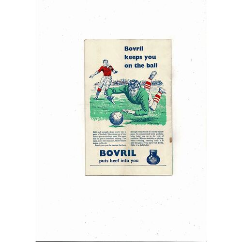 1958 FA Cup Final Bolton v Manchester United Programme Ticket & signed Picture