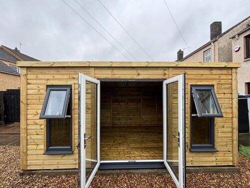 #PVC053 16x10 Pent Summer House