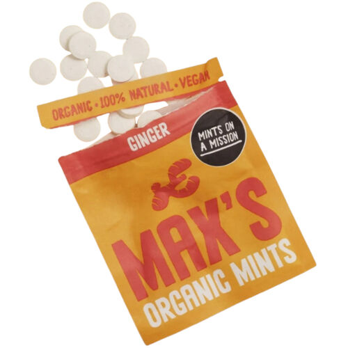 Max's Mints Organic Ginger 17g