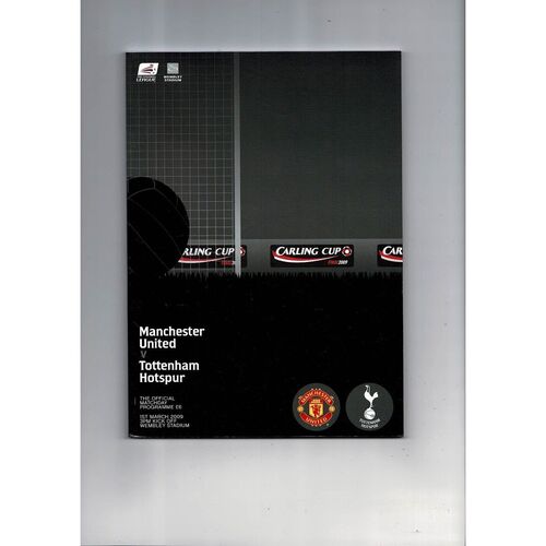 2009 Manchester United v Tottenham Hotspur League Cup Final